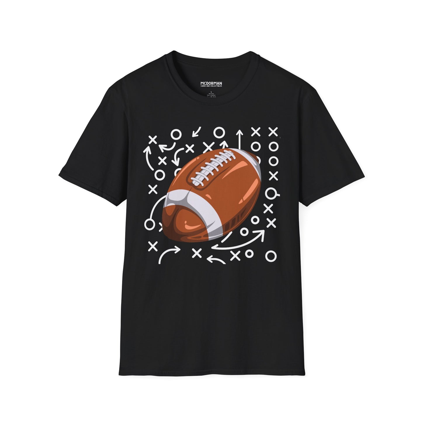 Football Play Strategy Super Soft Unisex Graphic Tee