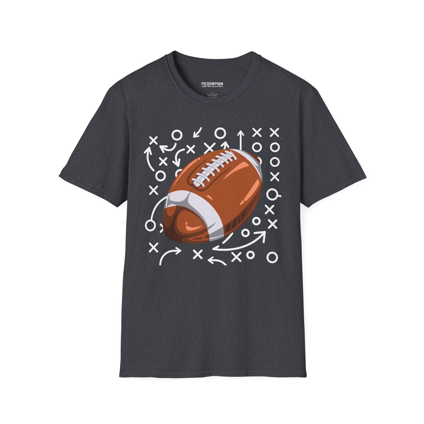 Football Play Strategy Super Soft Unisex Graphic Tee