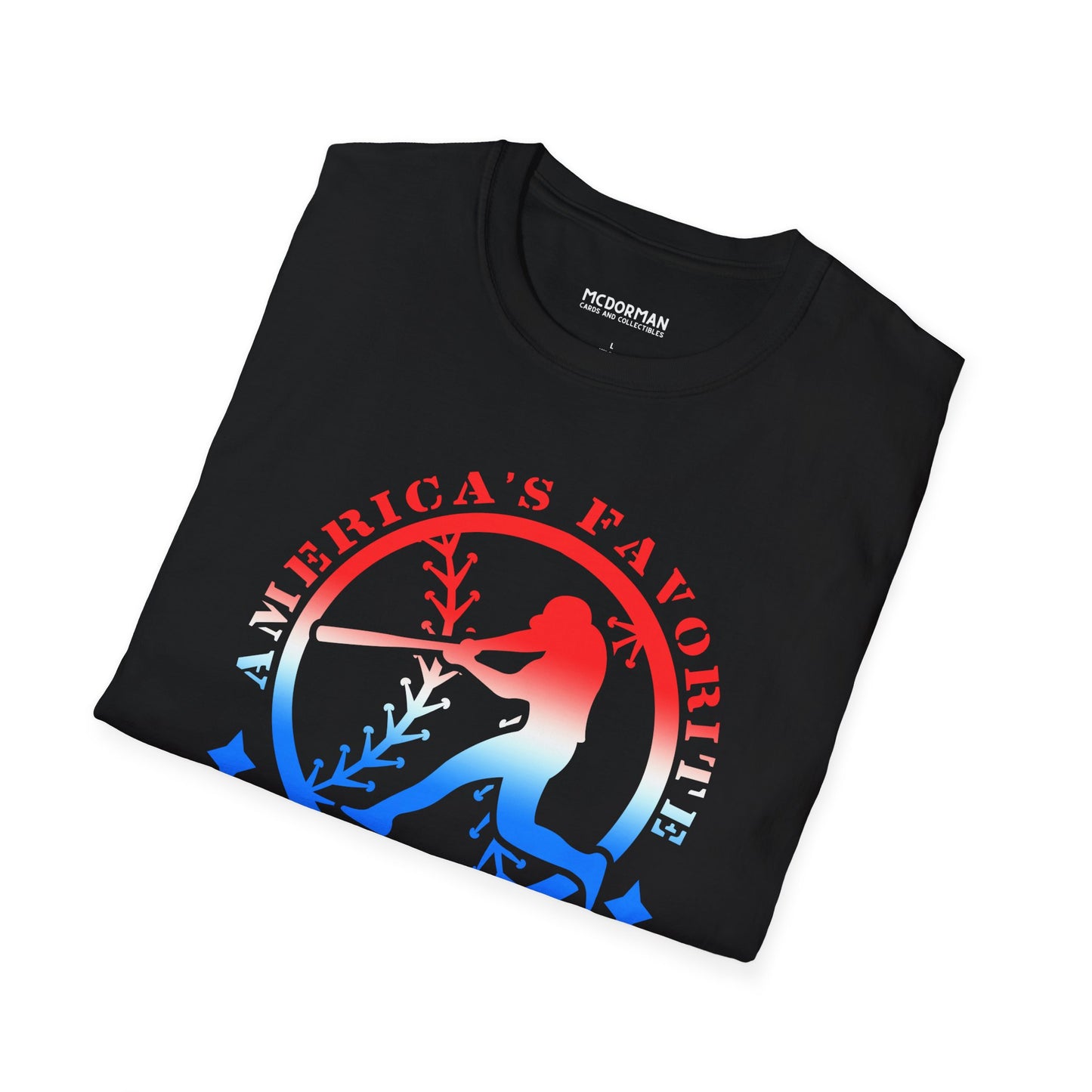 America's Favorite Pastime Super Soft Unisex Baseball Graphic Tee