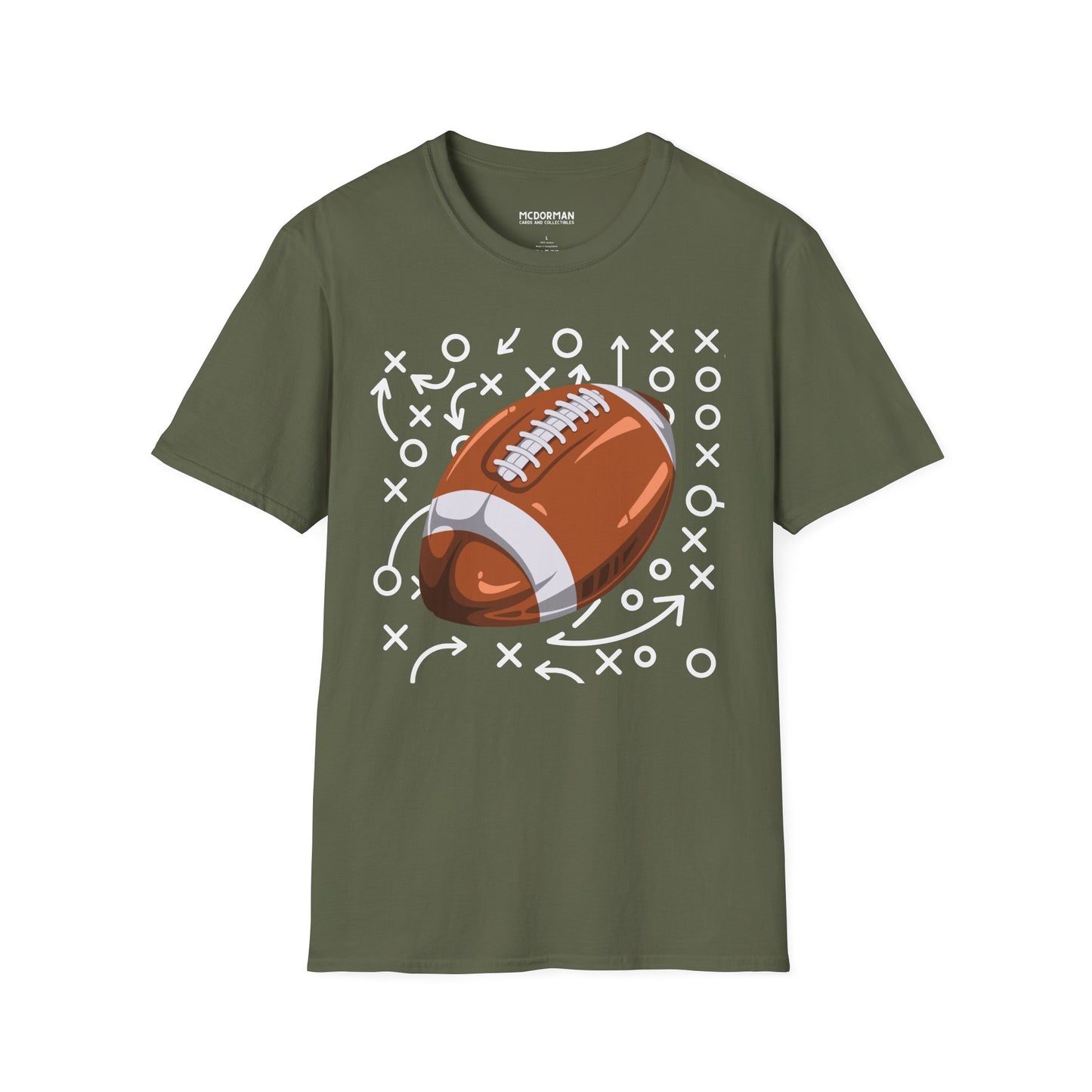 Football Play Strategy Super Soft Unisex Graphic Tee