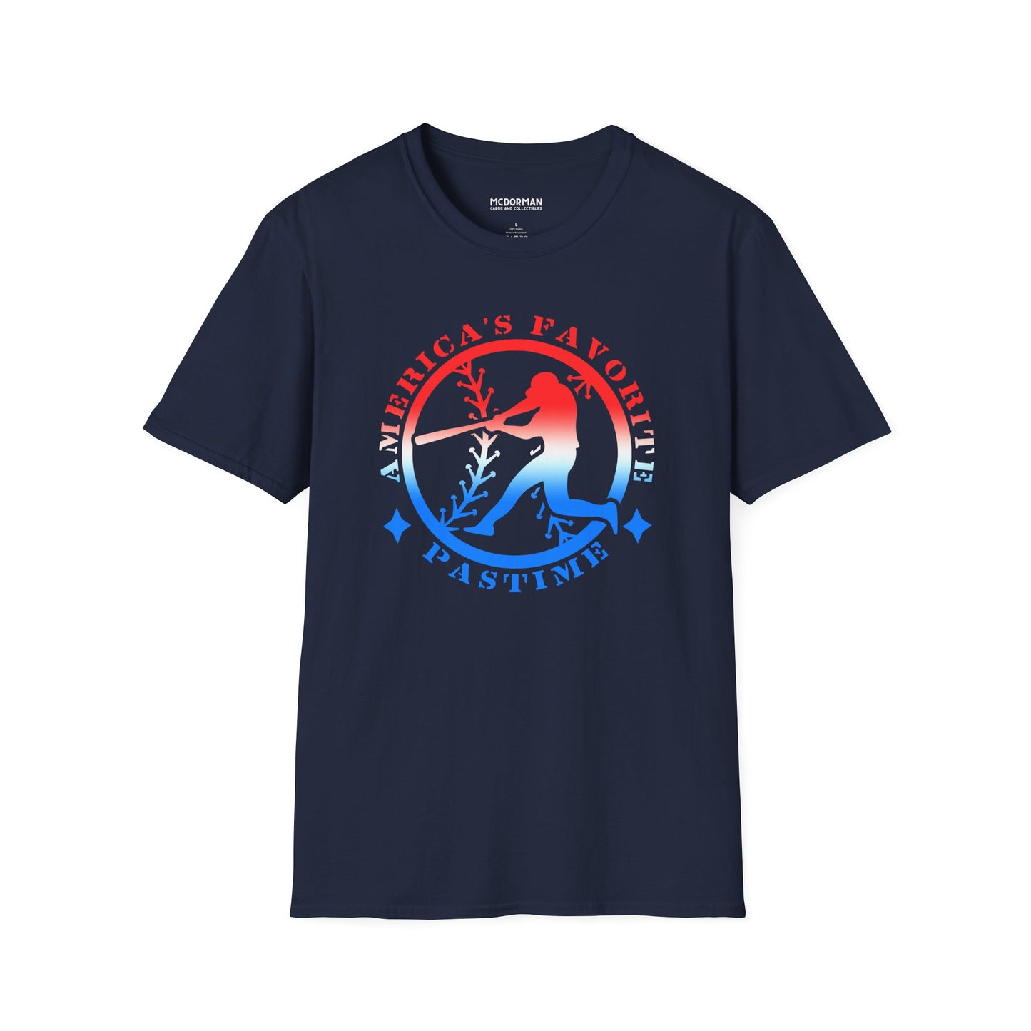 America's Favorite Pastime Super Soft Unisex Baseball Graphic Tee