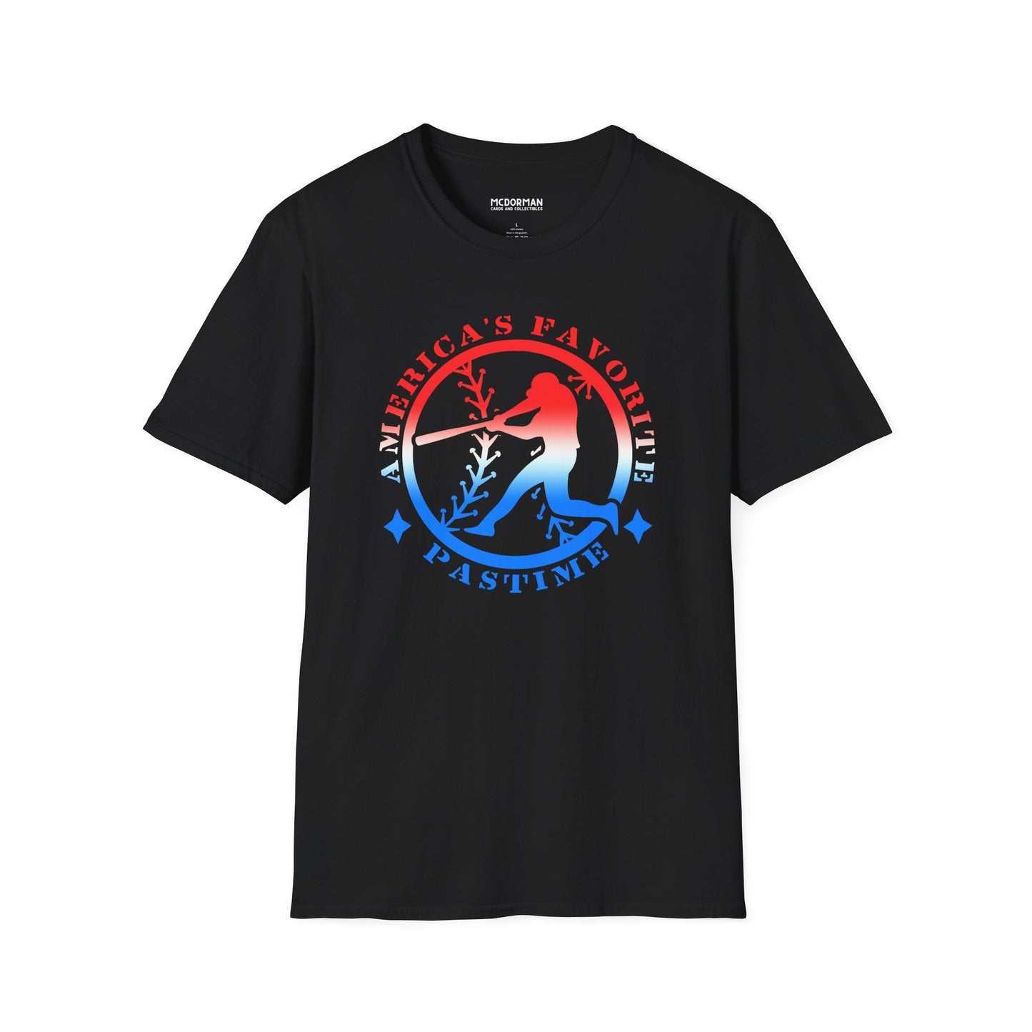 America's Favorite Pastime Super Soft Unisex Baseball Graphic Tee