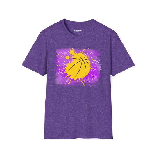 Basketball Graffiti Super Soft Unisex Graphic Tee